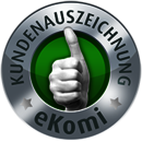Sigel Kundenauszeichnung eKomi