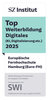 Siegel "Top Weiterbildung Digitales 2025" der Süddeutschen Zeitung